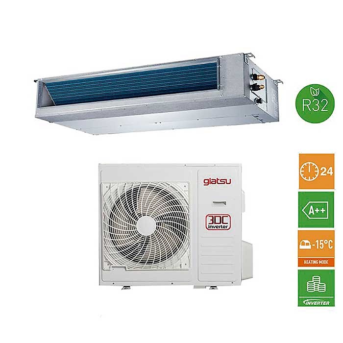 Aire Acondicionado Giatsu GIA D 30IX43R32 Mercantil Eléctrico