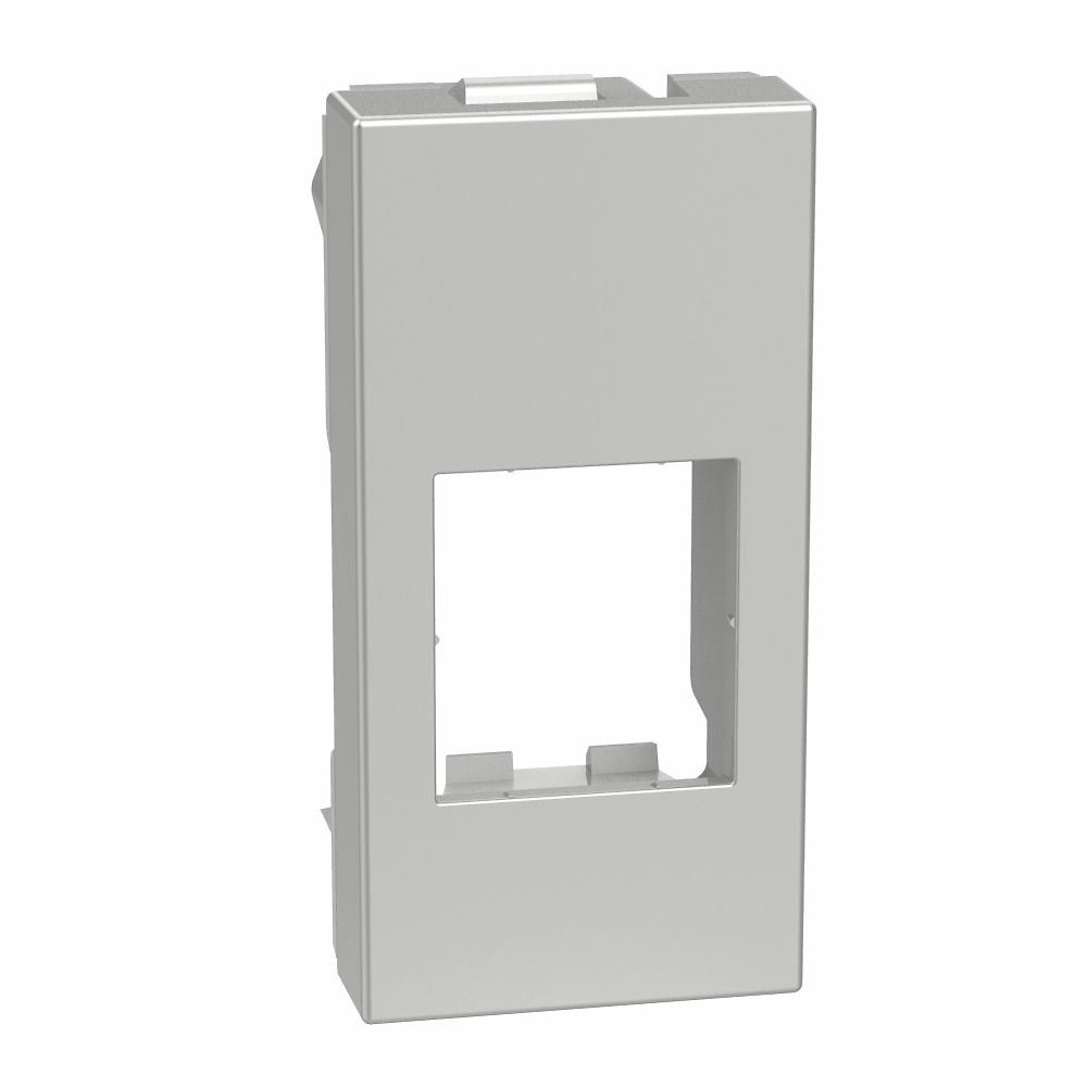 Adaptador RJ45 Keystone Classia - 1 módulo - Aluminio 