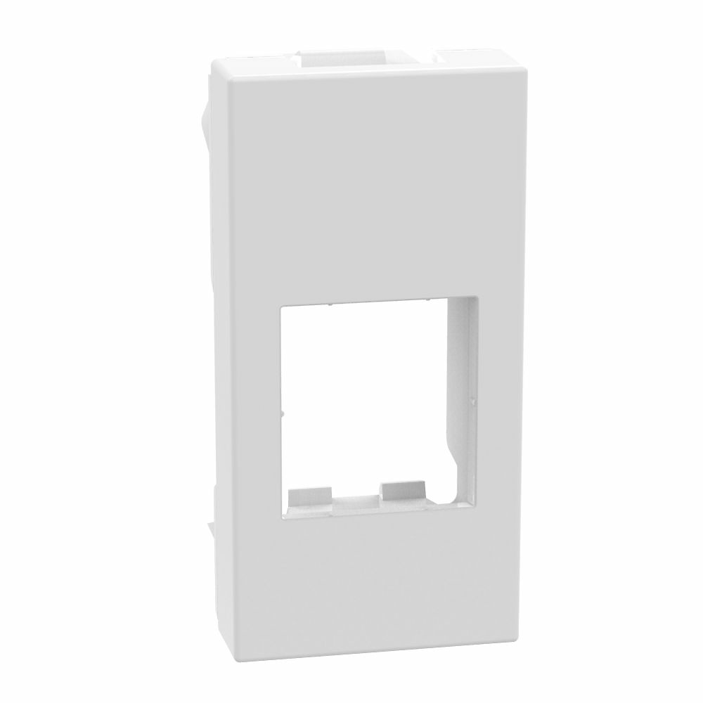 Adaptador RJ45 Keystone Classia - 1 módulo - Blanco 