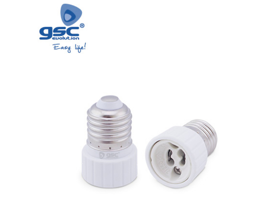 adaptador E27-GU10 adaptador E27-GU10 Garsaco