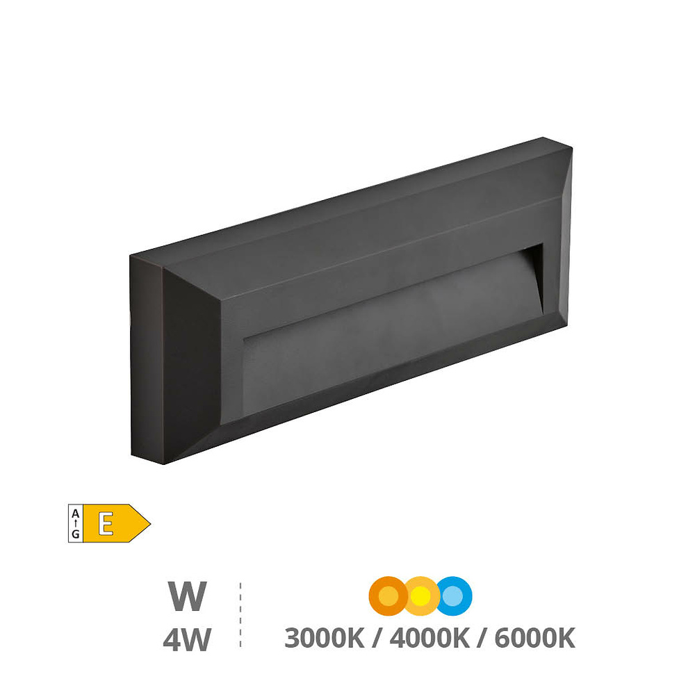 aplique-pared-led-serie-kuito-4w-3000-4000-6000k-ip65-gris-antracita-200205062 aplique-pared-led-serie-kuito-4w-3000-4000-6000k-ip65-gris-antracita-200205062