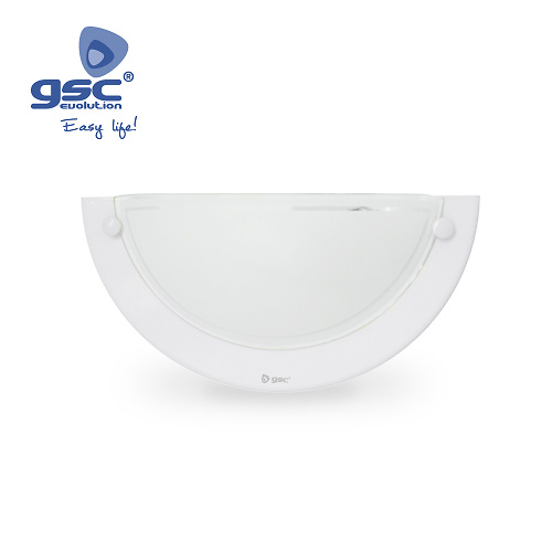 aplique-pared-semicircular-blanco-e27-20w60w-000701937 aplique-pared-semicircular-blanco-e27-20w60w-000701937