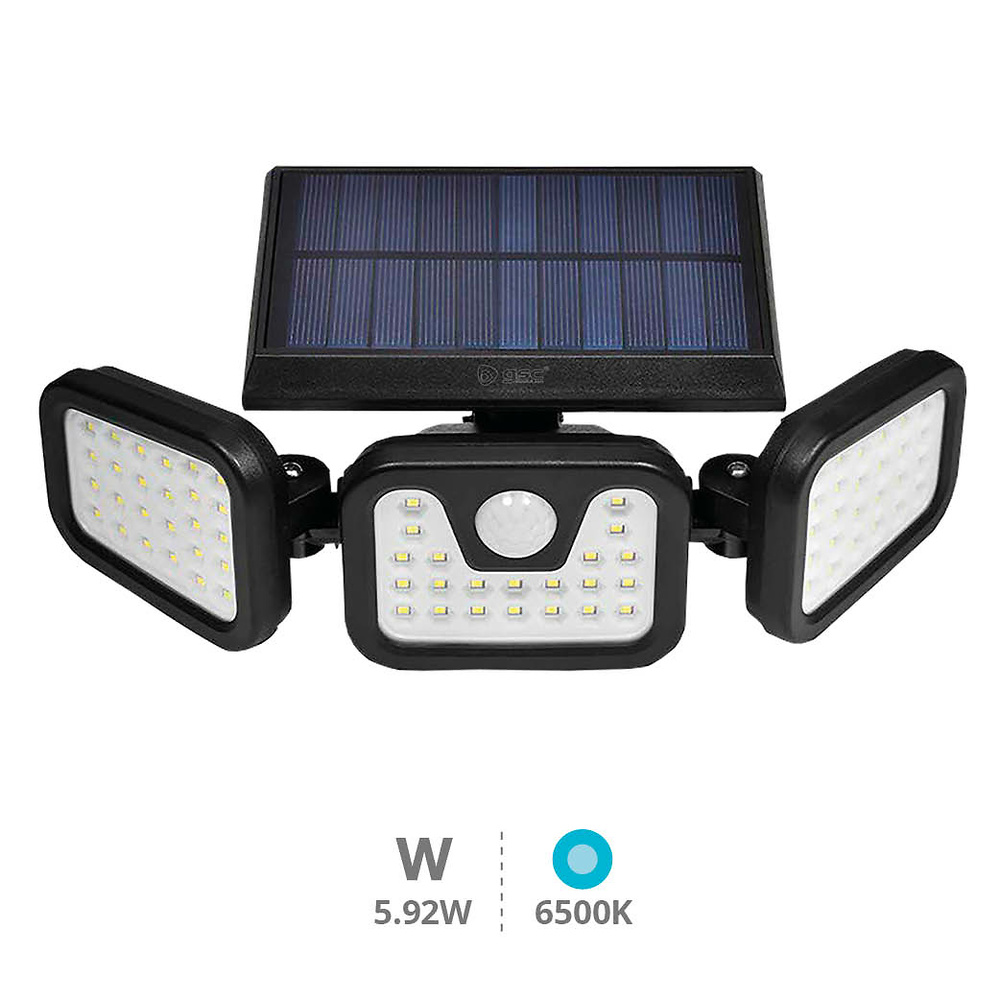 aplique-solar-led-orientable-siltala-592w-6500k-negro-200210020 aplique-solar-led-orientable-siltala-592w-6500k-negro-200210020