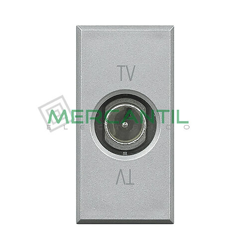 base unica axolute bticino HC4202P10-2 Base Final TV/SAT con Resistencia Terminal BTICINO