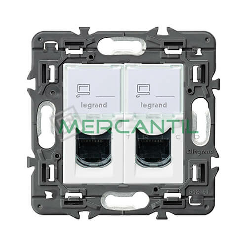 base-doble-rj45-utp-cat6-blanco-valena-next-legrand-741276 