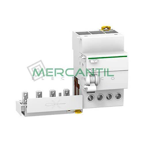 diferencial 4 polos vigi A9Q11425 Bloque Diferencial 4 Polos Corriente 25A VIGI iC60 Sector Industrial SCHNEIDER ELECTRIC