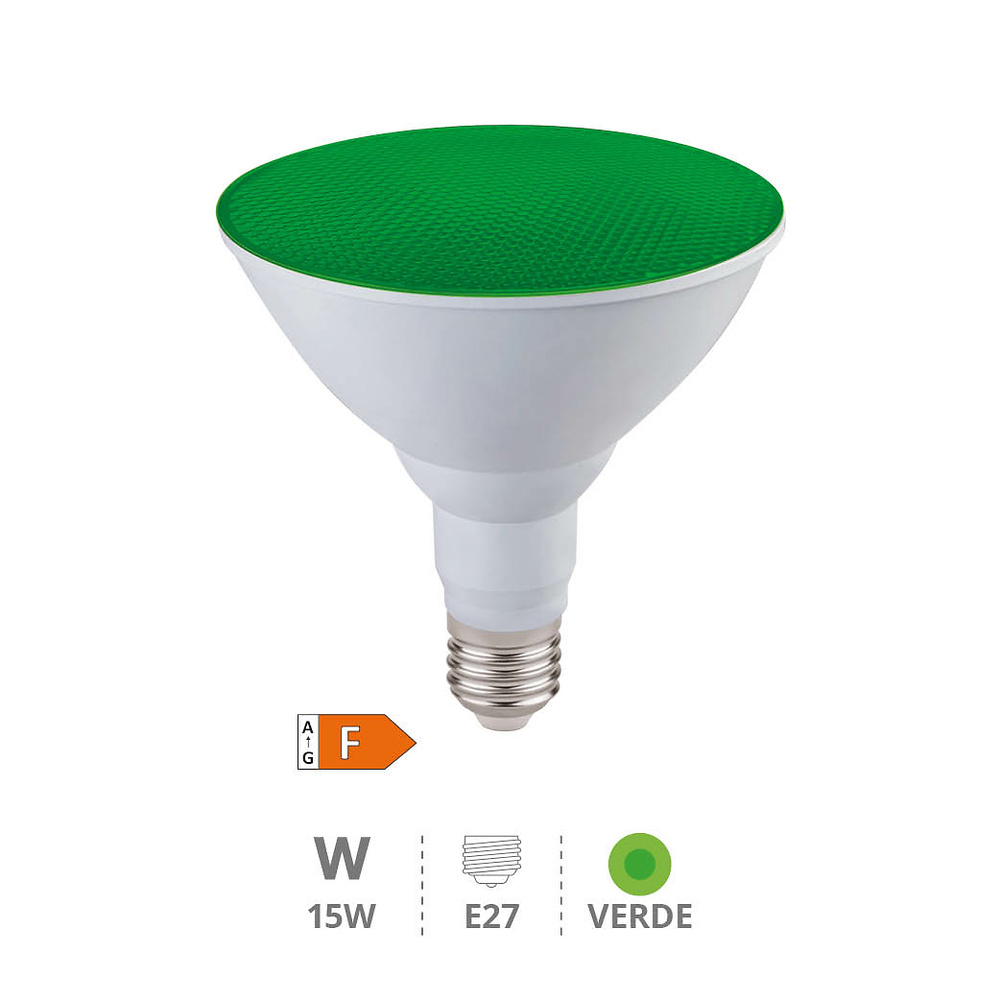 bombilla-led-par38-15w-e27-verde-ip65-200620027 bombilla-led-par38-15w-e27-verde-ip65-200620027