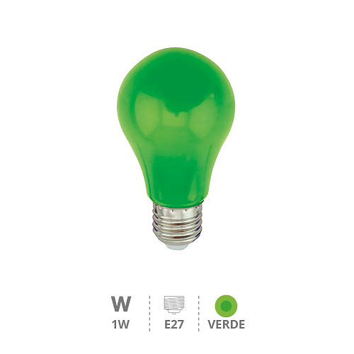 bombilla-led-estandar-1w-e27-verde-200605012 bombilla-led-estandar-1w-e27-verde-200605012