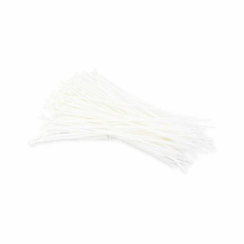 bridas- 0900082 Bridas de plástico (nylon) 100x2.5mm natural 100 unidades GSC. Almacén material eléctrico online