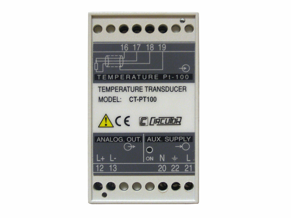 CT-PT100 Out1,3, Convertidor de Temperatura CT-PT100 Out1,3, Convertidor de Temperatura