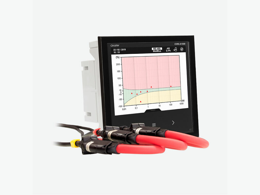 CVM-A1500-FLEX-485-ICT2, Analizador de redes panel con registro de eventos de calidad y transitorios según Clase A (IEC 61000-4-30 Ed.2) - Mercantil Eléctrico CVM-A1500-FLEX-485-ICT2, Analizador de redes panel con registro de eventos de calidad y transitorios según Clase A (IEC 61000-4-30 Ed.2). Tienda Online de Analizadores de Redes Fijos. Especialistas en Material Eléctrico Profesional.