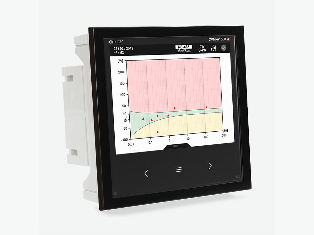 CVM-A1500A-ITF-485-ICT2, Analizador de redes con registro de eventos de calidad y transitorios Certificado de Calibración Clase A (IEC 61000-4-30 Ed.2) - Mercantil Eléctrico CVM-A1500A-ITF-485-ICT2, Analizador de redes con registro de eventos de calidad y transitorios Certificado de Calibración Clase A (IEC 61000-4-30 Ed.2). Tienda Online de Analizadores de Redes Fijos. Especialistas en Material Eléctrico Profesional.