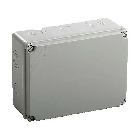 caja eléctrica estanca ideex231 Caja eléctricas de superficie estanca sin conos 241x180x95 IP65 IP67 IDE. Caja estanca para instalación en superficie