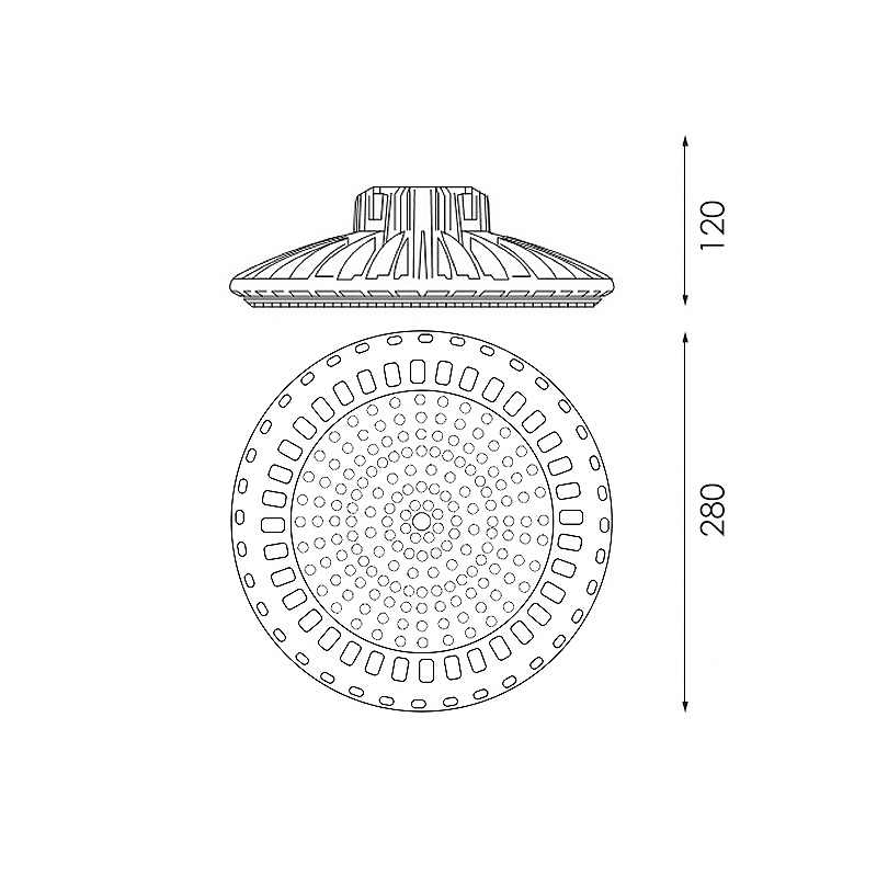 Campana UFO LED Inspire 100W 