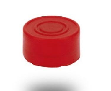 Capuchon de protección IP65 redondo rojo 