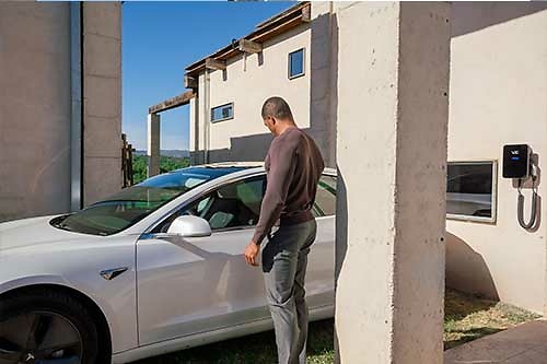 Cargador coche eléctrico manguera de muelle TRY32-1-M 