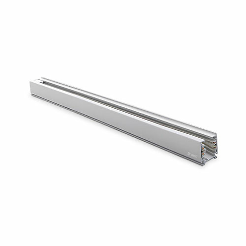 Carril 3 vías 1 metro para foco carril LED blanco GSC 