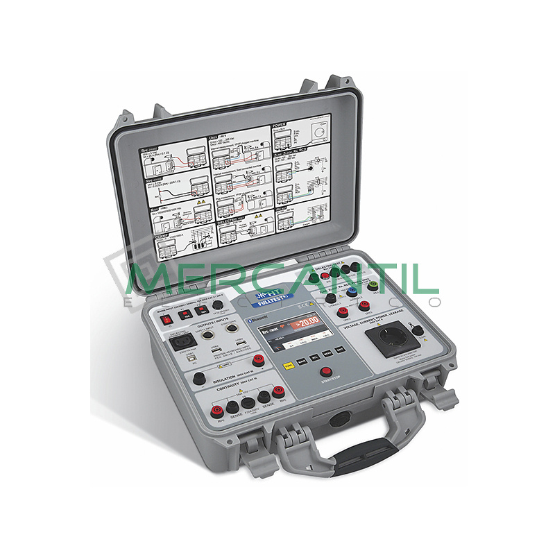 Certificador de Maquinas y Cuadros Electricos FULLTEST3 HT INSTRUMENTS 