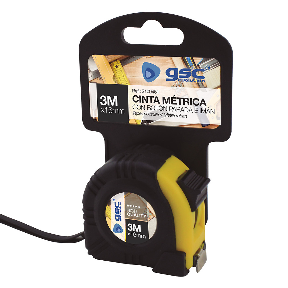 Cinta Metrica recubierta Goma con Iman - 16mm - 3M Cinta Metrica recubierta Goma con Iman - 16mm - 3M