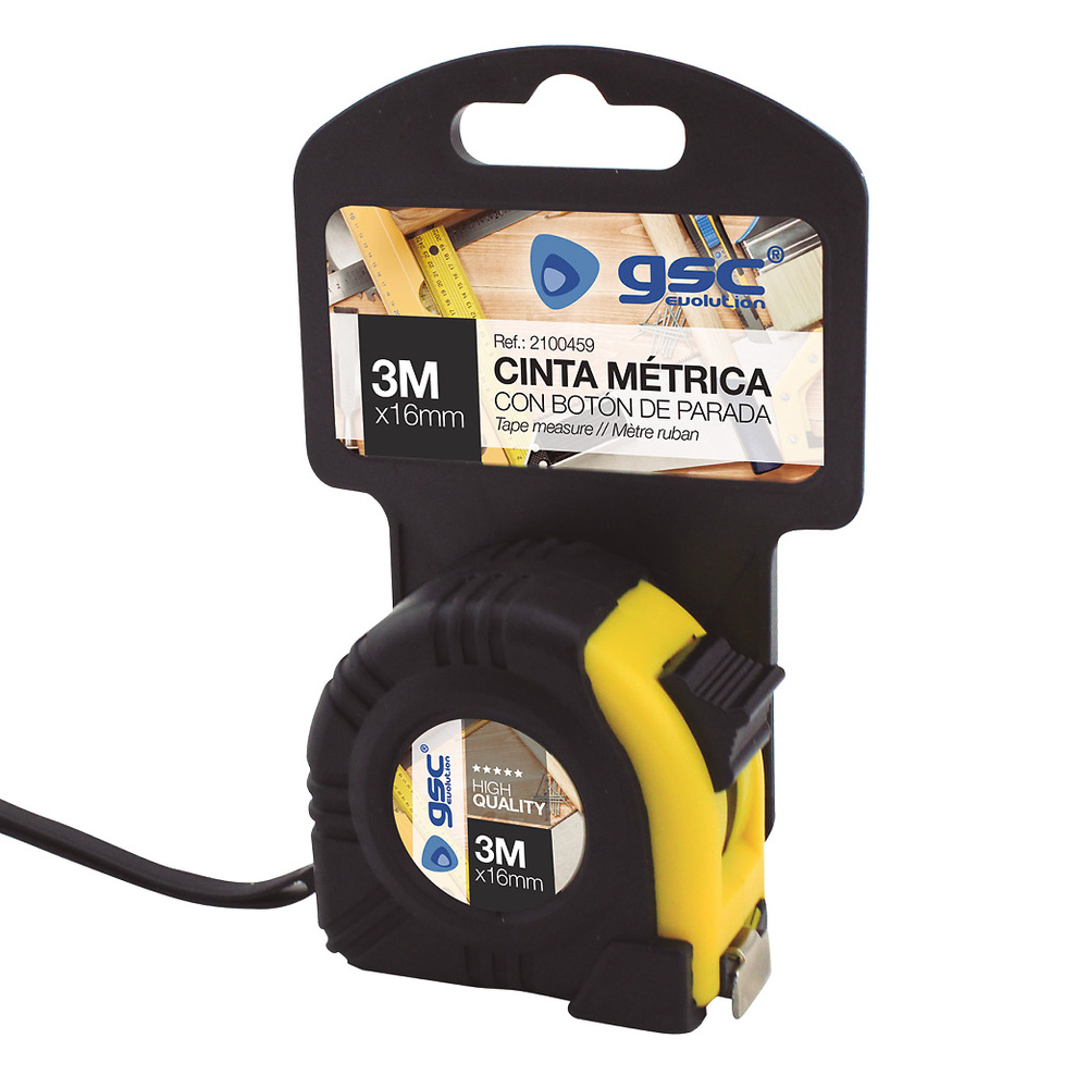 Cinta Metrica recubierta de Goma - 16mm - 3M Cinta Metrica recubierta de Goma - 16mm - 3M