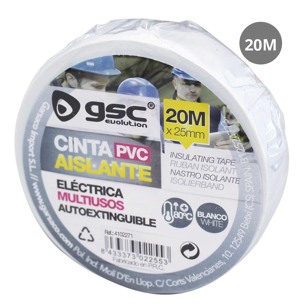 cinta-aislante-electpvc-20m-blanca-25mm-retrac10-004102271 cinta-aislante-electpvc-20m-blanca-25mm-retrac10-004102271