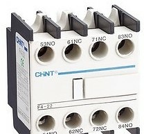 Contacto auxiliar mont.cabeza 1NA+3NC para NC6 