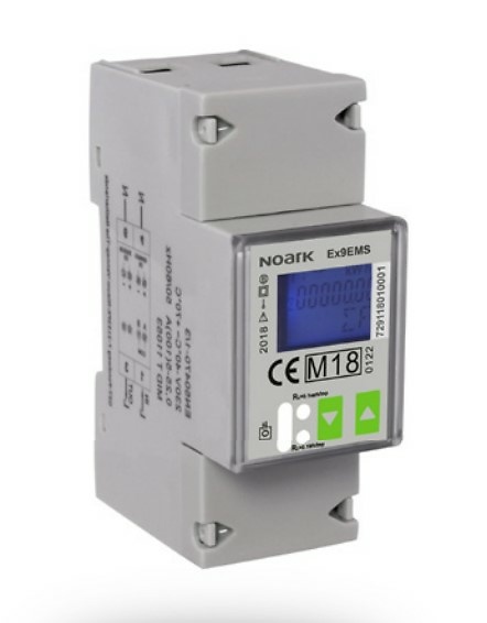 Contador de energía multifunción monofásico, 100A, 230V, doble tarifa 