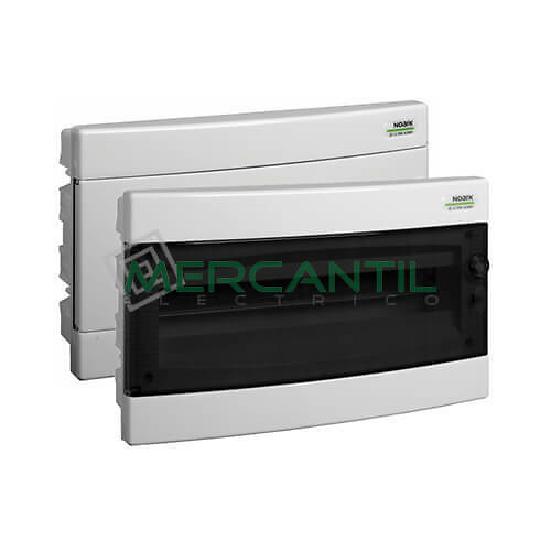 cuadro eléctrico chint-PNF18T Cuadro eléctrico de Empotrar 1 Fila y 18 Módulos IP40 PNF CHINT.