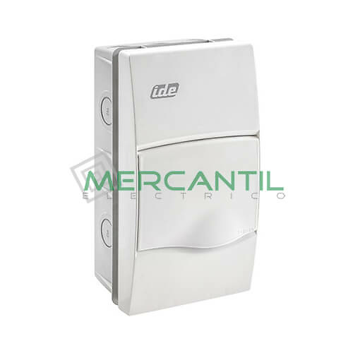 cuadro eléctrico oro BM4PO Cuadro eléctrico de Empotrar 1 Fila y 4 Módulos IP40 Oro IDE