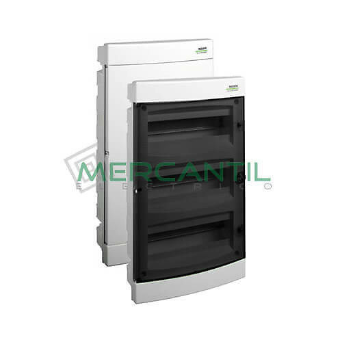 cuadro eléctrico chint-PNF-HW3x18T Cuadro eléctrico de Empotrar para Paredes Huecas 3 Filas y 54 Modulos IP40 PNF-HW CHINT.