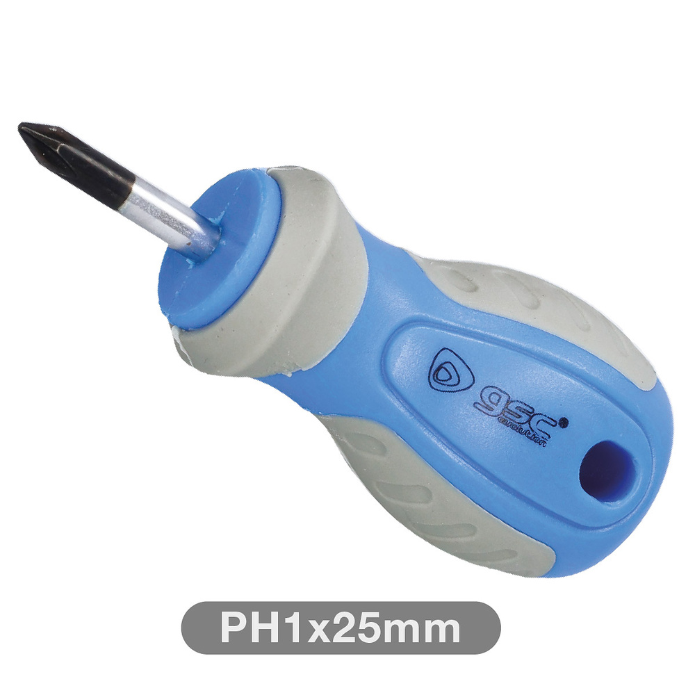 Destornillador Philips corto PH1x25mm Destornillador Philips corto PH1x25mm