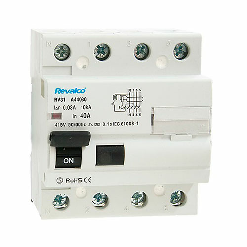 Diferencial superinmunizado 4P 40A 300ma Revalco Diferencial superinmunizado 4P 40A 300ma A Revalco