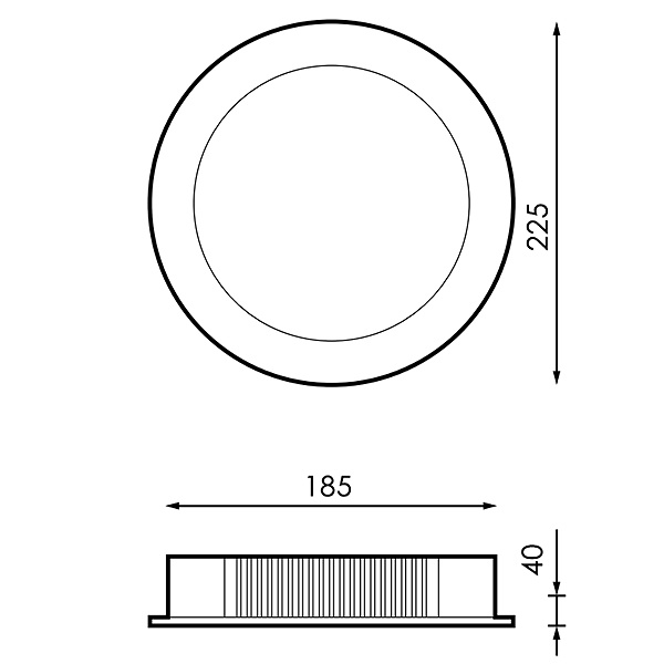 Downlight LED Lass 50W 