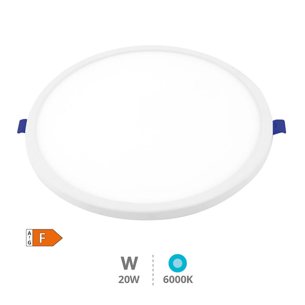 Downlight LED Nevale empotramiento regulable 20W 6000K 