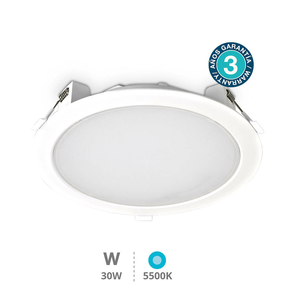 Downlight empotrable LED redondo 30W 5500K - Pro Line 