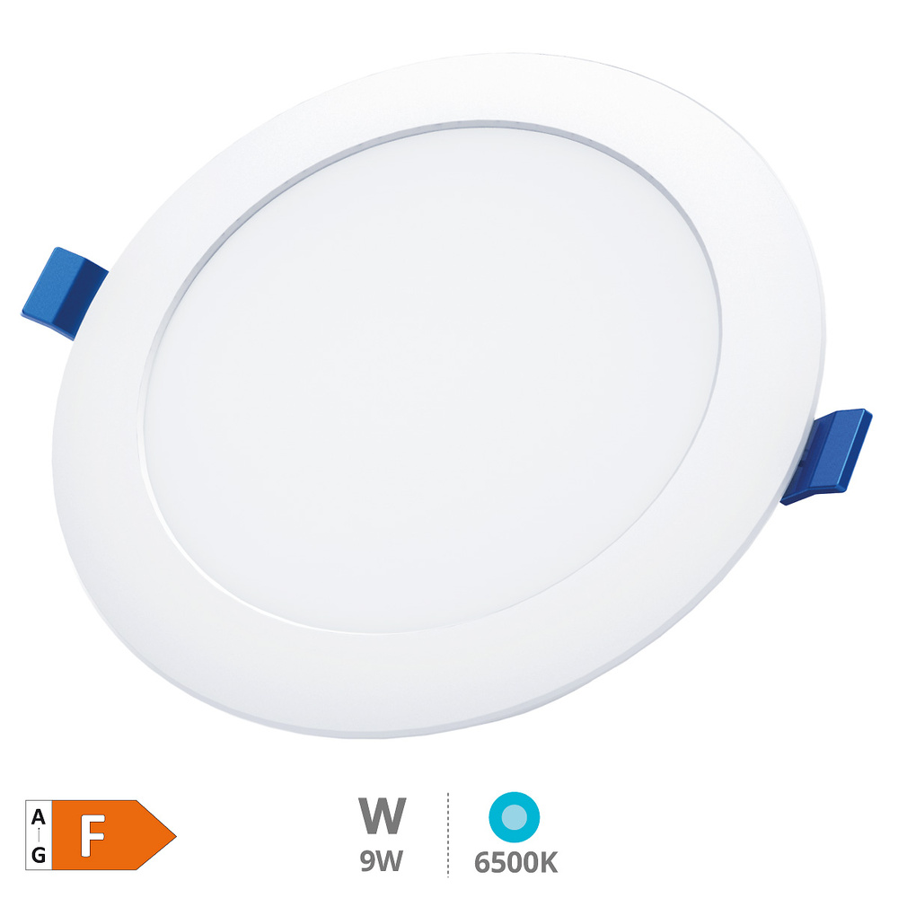 Downlight empotrable LED redondo Belur 12W 6500K Blanco 