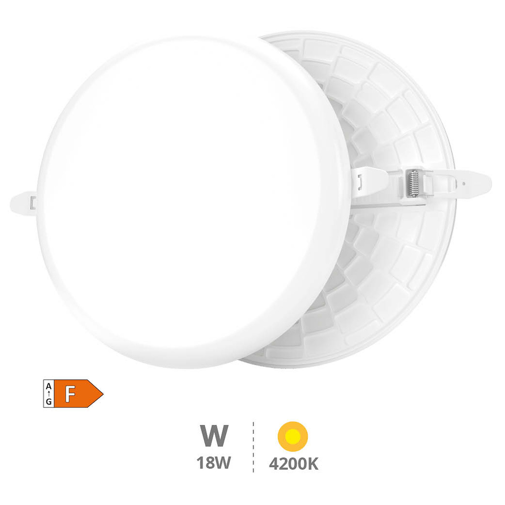 Downlight empotramiento regulable Larissa 18W 4200K 