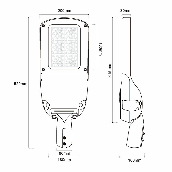 Farola LED Line Series 30W 