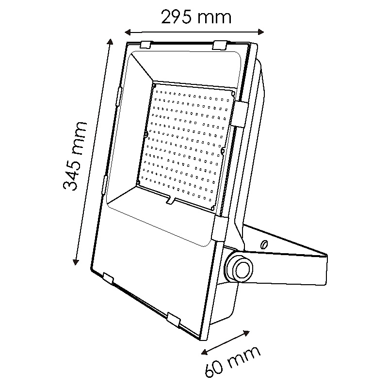 Foco proyector LED Slim Series 100W 