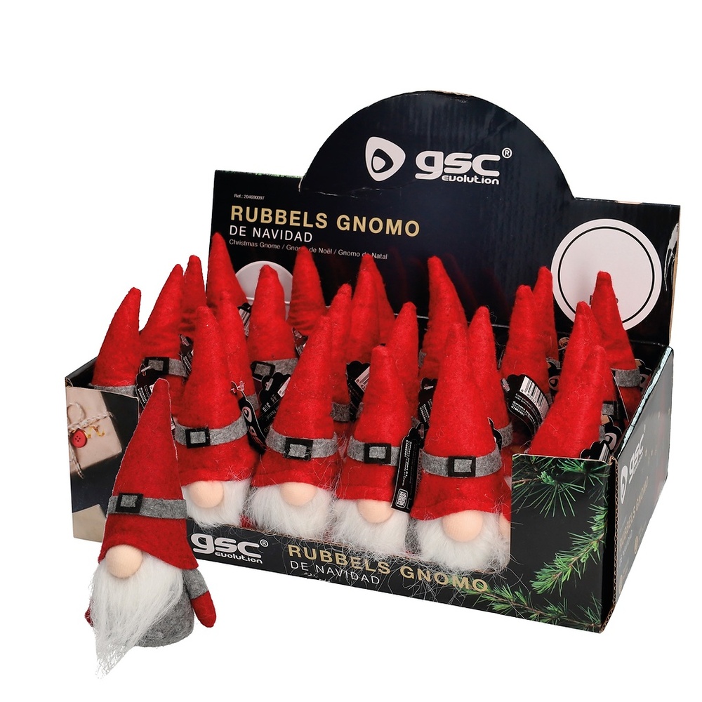 gnomo-de-navidad-rubbels-13cm-rojo-y-gris-24u-caja-exp-204690097 gnomo-de-navidad-rubbels-13cm-rojo-y-gris-24u-caja-exp-204690097