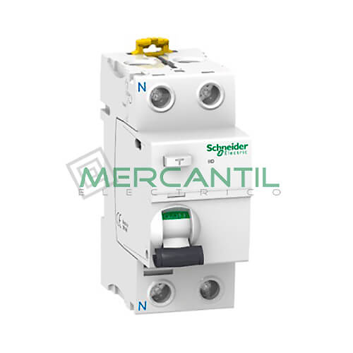 diferencial 2 polos iid a9r81263 Interruptor Diferencial 2 Polos Corriente 63A iID Sector Terciario SCHNEIDER ELECTRIC.