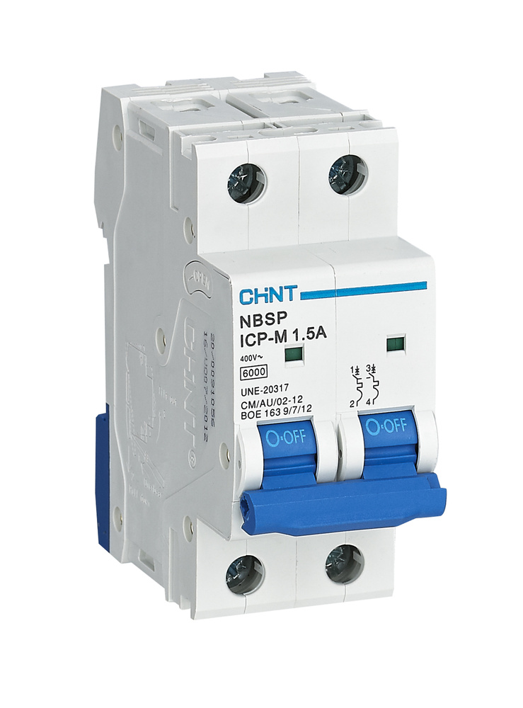 Interruptor automático 2P 63A ICP 6kA 