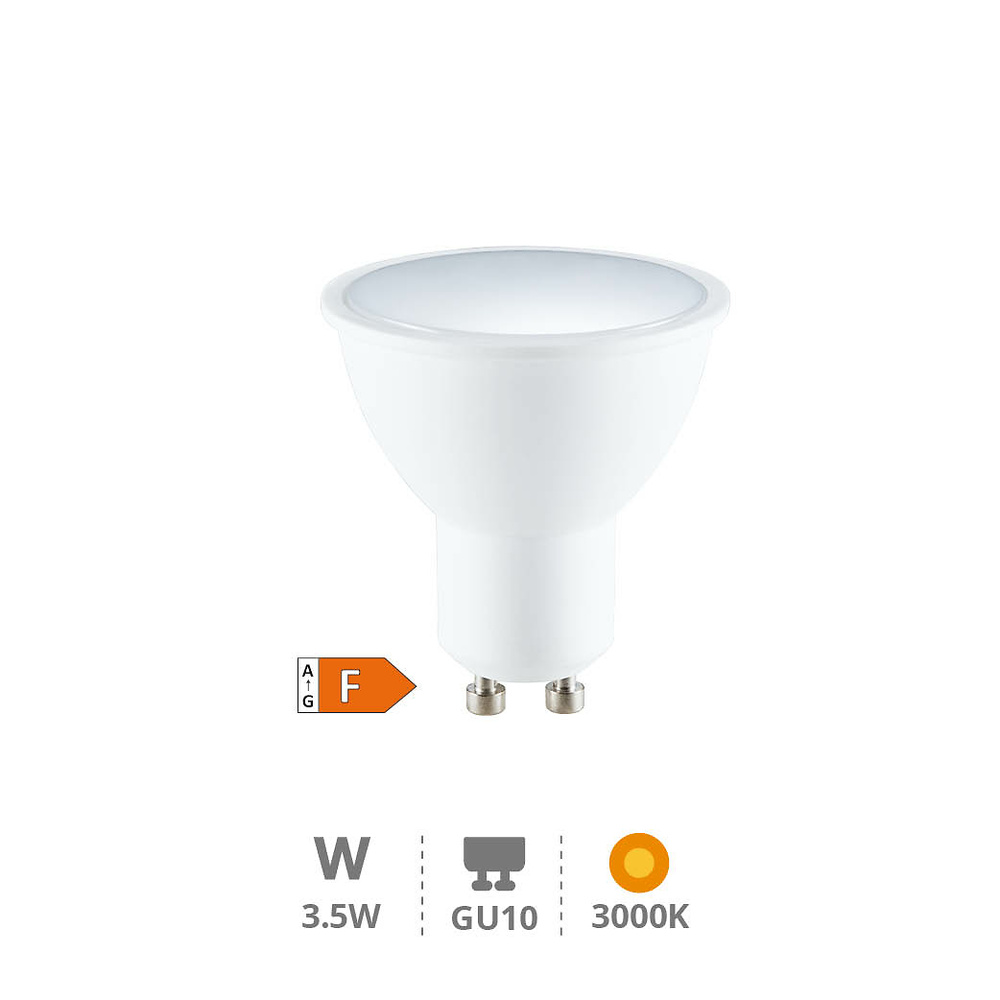 Lámpara LED dicroica 3,5W GU10 3000K 