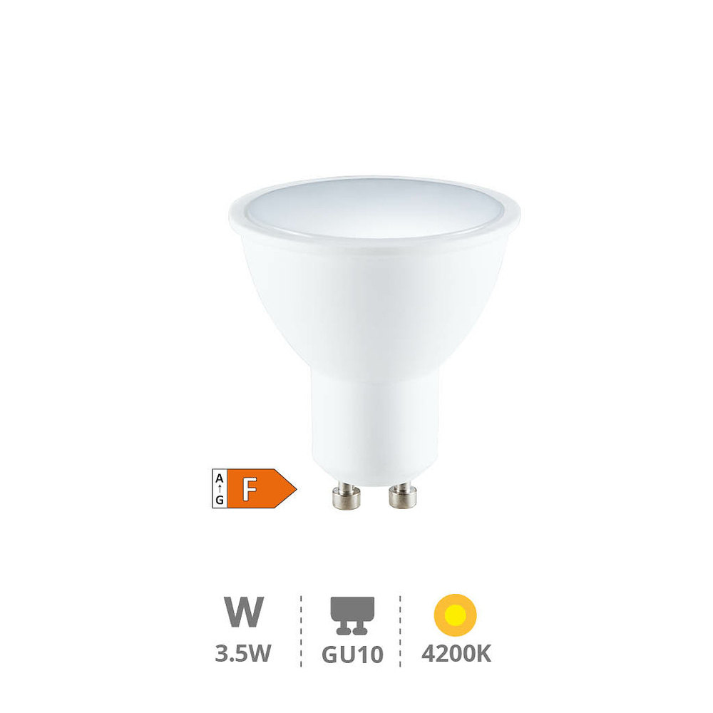 Lámpara LED dicroica 3,5W GU10 4200K 