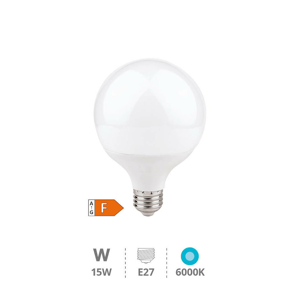 Lámpara LED globo G95 15W E27 6000K 