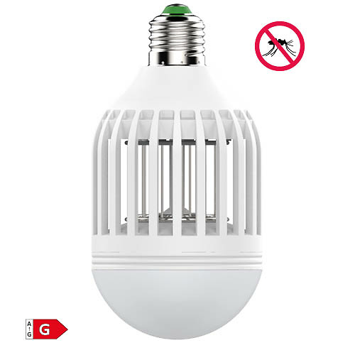 Lámpara LED mata mosquitos 5W E27 6500K 