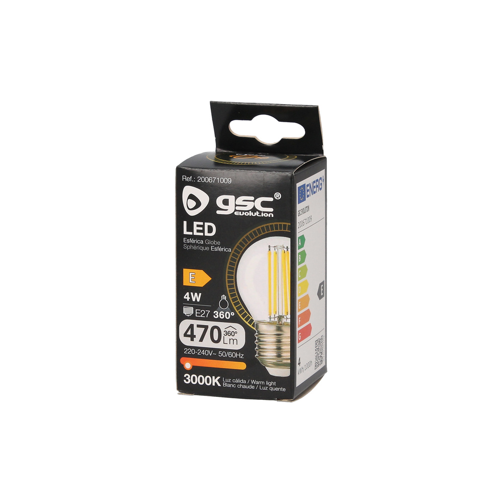 Lámpara LED pera Vintage 7W E27 2500K 