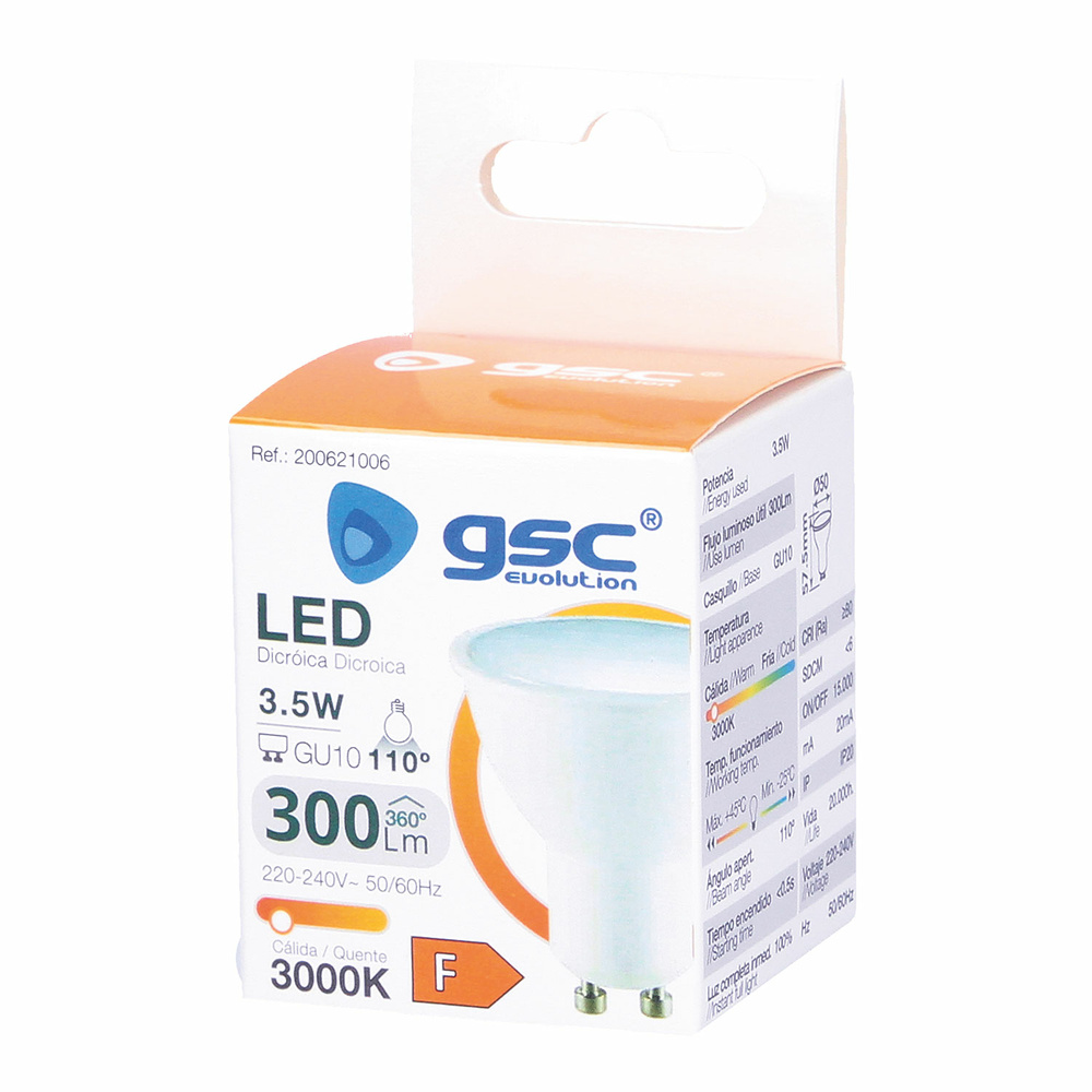 Lámpara LED reflectora R90 15W E27 6000K 