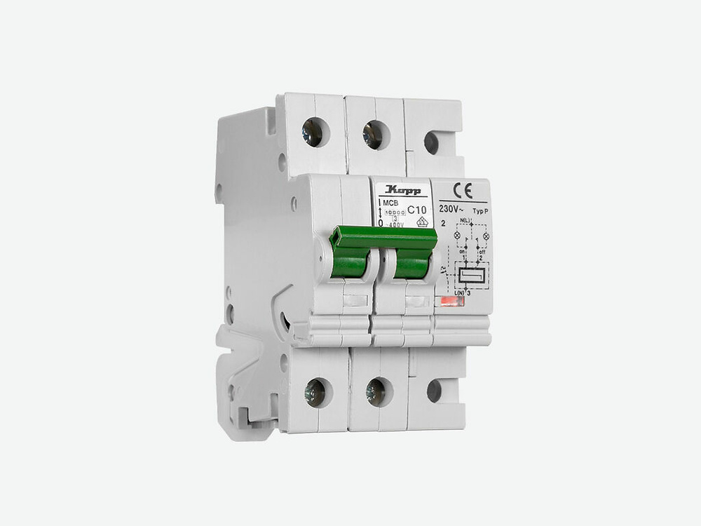 MCB.P C-2p-10A, Disyuntor motorizado para protección magnetotérmica y diferencial con reconexión por diferencial, 2 polos - Mercantil Eléctrico MCB.P C-2p-10A, Disyuntor motorizado para protección magnetotérmica y diferencial con reconexión por diferencial, 2 polos - Mercantil Eléctrico