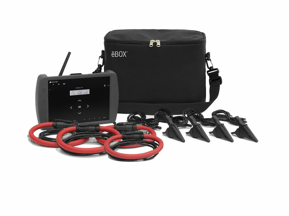 MYeBOX-150-4 FLEX-R45, Analizador de redes portátil trifásico con registro de eventos de calidad y transitorios MYeBOX-150-4 FLEX-R45, Analizador de redes portátil trifásico con registro de eventos de calidad y transitorios. Tienda Online de Analizadores de Redes Portátiles. Especialistas en Material Eléctrico Profesional.